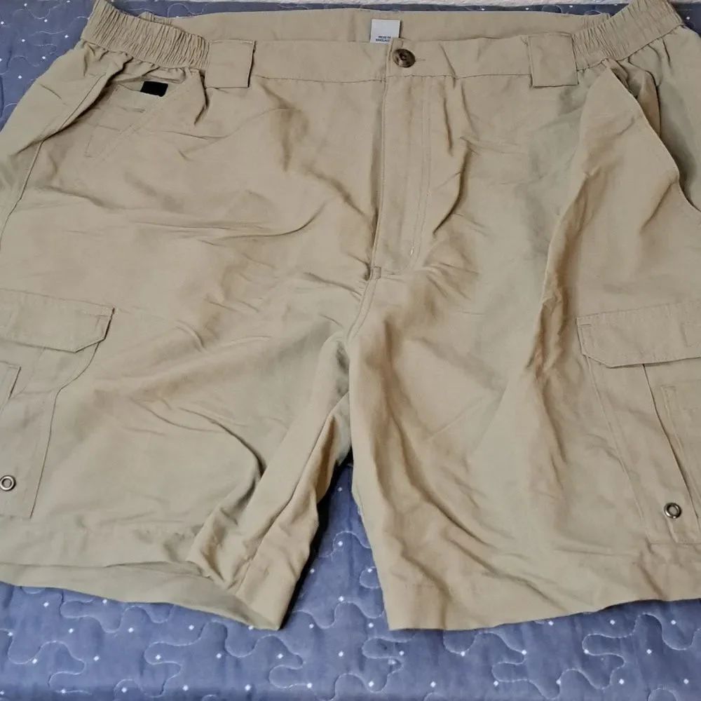 Bimini Bay tan 100% nylon shorts size 44